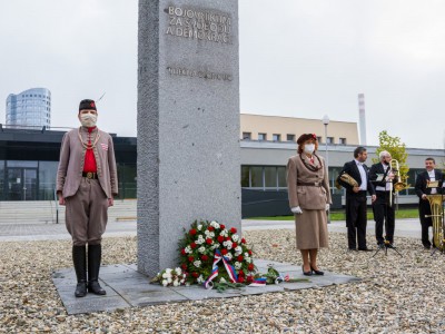 Připomínky Dne boje za svobodu a demokracii se zúčastnili i zástupci kraje