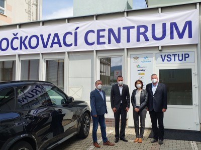Jesenická poliklinika spustila nové očkovací centrum 