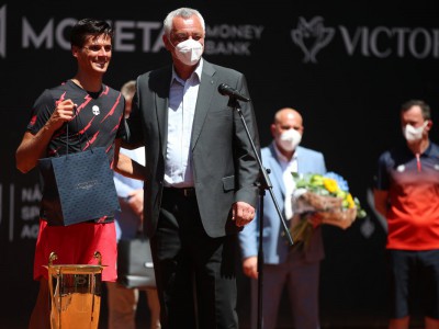 Argentinec Coria ovládl tenisový turnaj MONETA CZECH OPEN 2021