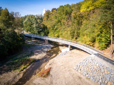 Nová cyklostezka spojila Mostkovice a Plumlov