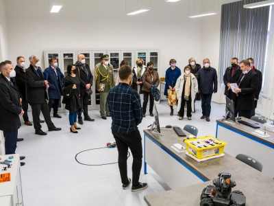 Nové učebny na gymnáziu v Litovli