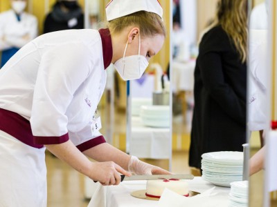 Cukrářky bojovaly O Priessnitzův dortík