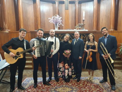 Benefiční koncert studentů Konzervatoře evangelické akademie. Pod záštitou náměstka hejtmana Dalibora Horáka