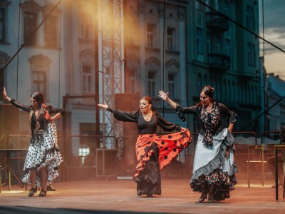 Tanečníci se vlnili v divokém rytmu flamenca