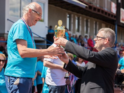 Senioři poměřili síly na sportovišti. Přijeli i soupeři ze zahraničí