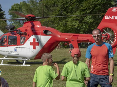 V Loučné nad Desnou se konal Den s Horskou službou, přijeli záchranáři až z Itálie 