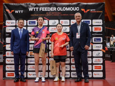 Olomouc hostila mezinárodní turnaj ve stolním tenisu