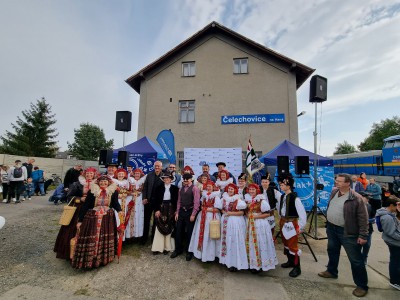 Regionální den železnice připomenul výročí tratě z Olomouce do Čelechovic na Hané 