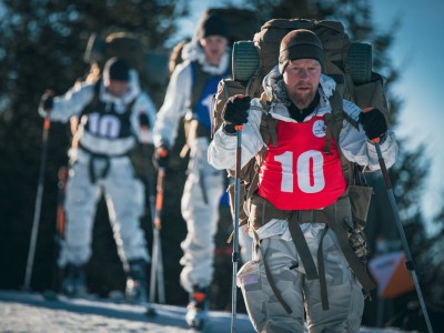 Vojáci soutěžili v Jeseníkách v zimním přírodním víceboji 