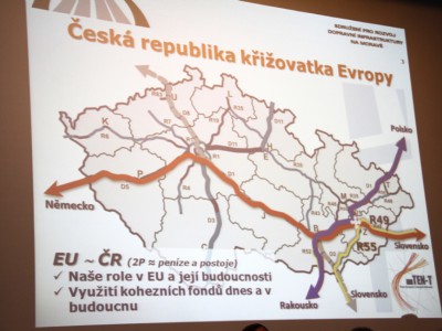 Hejtman se účastnil konference o dopravě
