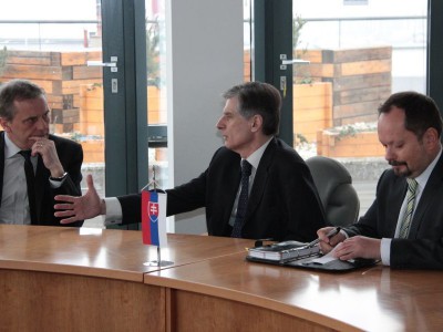 Slovenský velvyslanec navštívil sídlo Olomouckého kraje