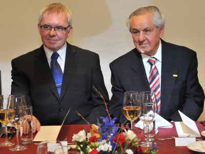 Obec Cholina přivítala prezidenta hody