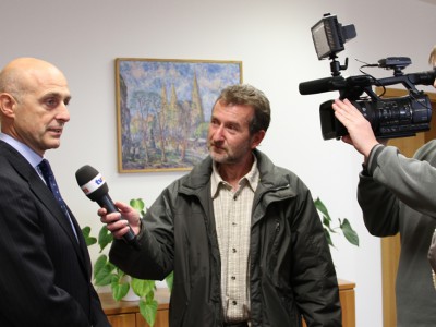Italský velvyslanec se setkal s hejtmanem