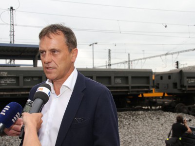 Hejtman Rozbořil si prohlédl rekonstrukci olomoucké železniční stanice 
