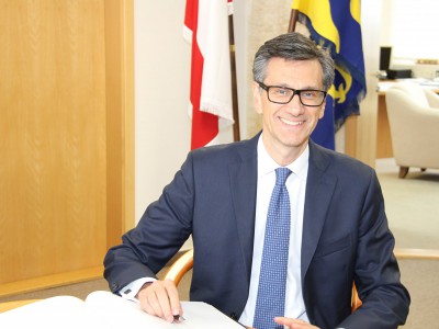 Hejtman přijal francouzského velvyslance Asvazadouriana