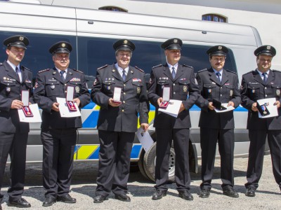 Policie v Olomouckém kraji ocenila ty nejlepší ze svých řad