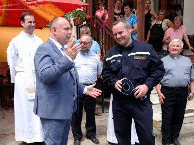 Svěcení cisterny v Pavlově