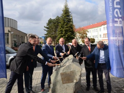 Stavba mimoúrovňové křižovatky Přerov – Předmostí