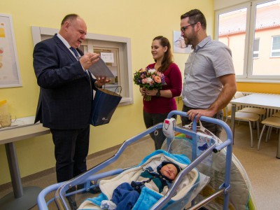 Prvním dítětem roku je Filip z Uničova