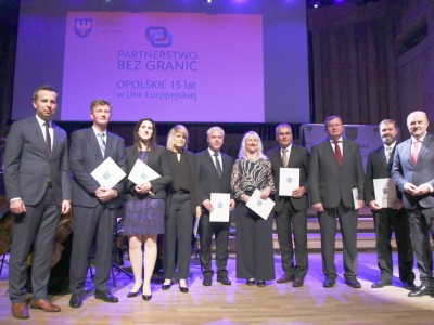 Náměstek hejtmana Jan Zahradníček převzal ocenění za spolupráci kraje s Opolským vojvodstvím