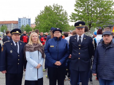 Náměstek hejtmana Dalibor Horák zahájil soutěž o nejtvrdšího hasiče