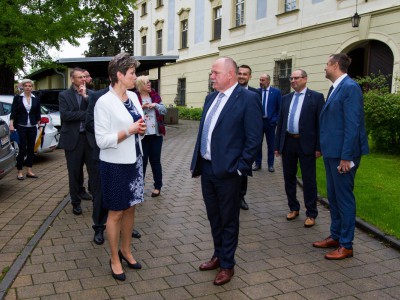 Krajští radní vyrazili na Přerovsko. Řešili dopravu, ochranu přírody i sociální záležitosti