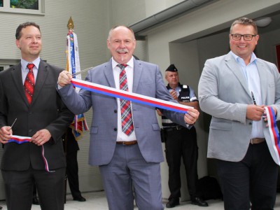 Slavnostní otevření hasičské zbrojnice Olomouc - Chválkovice