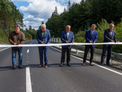 Další ze silnic na severu regionu je díky krajským penězům bezpečnější