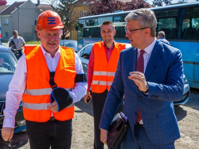 Hejtman s ministrem řešili strategické stavby v Olomouckém kraji