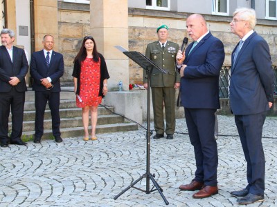 Připomenutí invaze vojsk Varšavské smlouvy do Československa