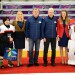 Hejtman Košta se v Přerově zúčastnil zahájení Mistrovství světa IIHF žen do osmnácti let v ledním hokeji 