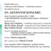 XV. Adventní koncert Pamatováčku