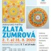 Výstava obrazů slabozraké malířky Zlaty Zumrové