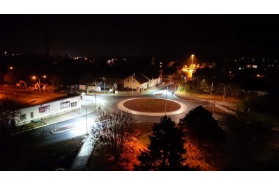Klidnější a bezpečnější doprava v Uničově. Díky novému kruhovému objezdu     Foto: Libuše Čechová