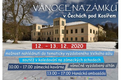 Vánoce na zámku Čechy pod Kosířem