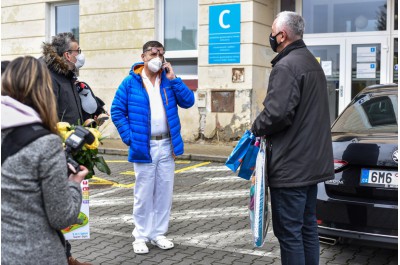 První byla Natálie. Hejtman Josef Suchánek blahopřál k jejímu narození zprostředkovaně 