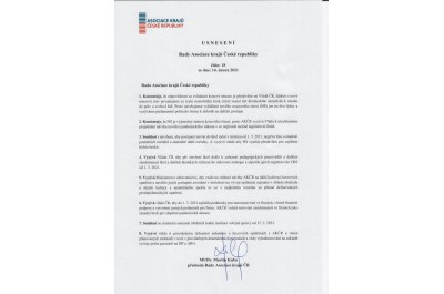 Usnesení AKČR 14. 2. 2021