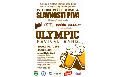 IV. Rockový festival a slavnosti piva v Lutíně