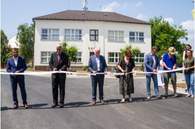 Kraj dokončil opravu průtahu ve Skrbeni