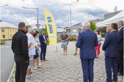 Průtah Všechovicemi prošel opravou. Na nákladech se podílely kraj i obec