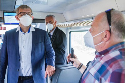 Z Olomouce do Drahanovic a zpět. Zástupci kraje řešili kvalitu cestování ve vlaku