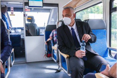 Z Olomouce do Drahanovic a zpět. Zástupci kraje řešili kvalitu cestování ve vlaku