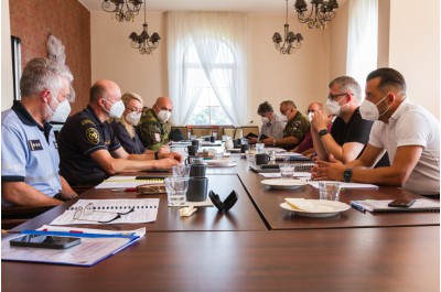 Velké krajské cvičení na Plumlově: Tématem byla protržená hráz nádrže