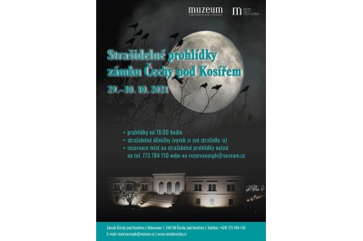Strašidelné prohlídky zámku Čechy pod Kosířem
