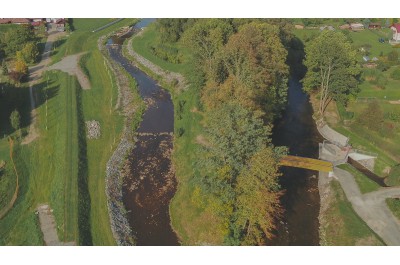 Na Desné dokončili unikátní projekt. Obsahuje také rybochody     Foto: Povodí Moravy