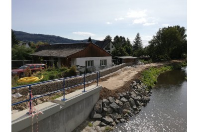 Na Desné dokončili unikátní projekt. Obsahuje také rybochody     Archivní foto: OÚ Rapotín
