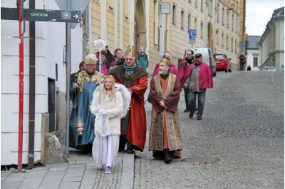 Hejtman osedlal koně a podpořil Tříkrálovou sbírku