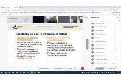 Seminář „Evropské dotační nástroje pro poskytovatele sociálních služeb“