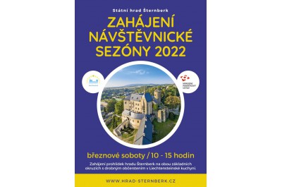 Zahájení nové návštěvnické sezóny 2022 na hradě Šternberk