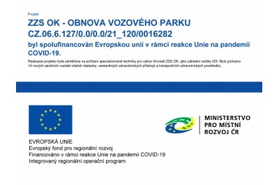 ZZS OK - Obnova vozového parku